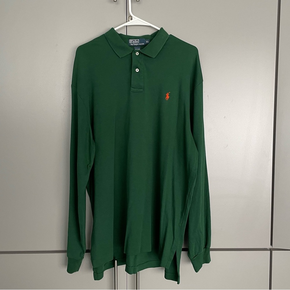 Classic Polo Ralph Lauren long sleeve collared shirt